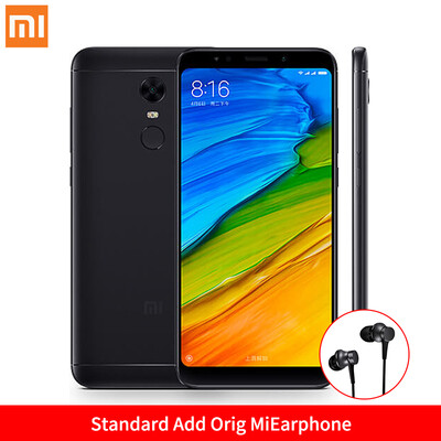 

Глобальная Версия Xiaomi Redmi 5 Plus 4GB 64Gb смартфон 5.99 " полноэкранный Snapdragon 625 Octa Core 12MP камера Мягкие тона селф