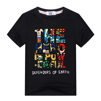 

Новый летний Тис случайные Топы мальчик футболка многоцветный мультфильм характер печати Хлопок Tshirt удобно раздетые детская оде