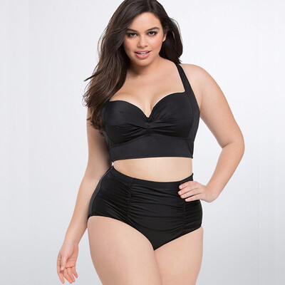 

Swimsuit Large Size 2018 Bikini Swimwear L- 5xl Bathing Suits For Women Beachwear Swim Wear Plus Size