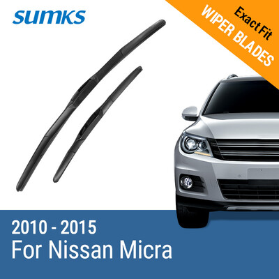 

SUMKS Wiper Blades for Nissan Micra 21"&14" Fit Hook Arms 2010 2011 2012 2013 2014 2015