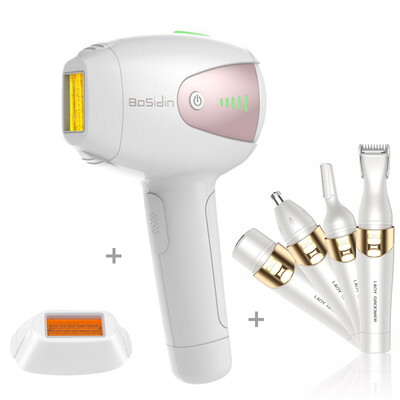 

Bosidin 2 в 1 лазерная Эпиляторы IPL постоянное лазерная эпиляция дома бикини триммер электрический фотоомоложение depilador лазер