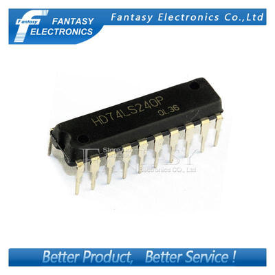 

10PCS HD74LS240P DIP20 HD74LS240 DIP SN74LS240N 74LS240 new and original IC free shipping
