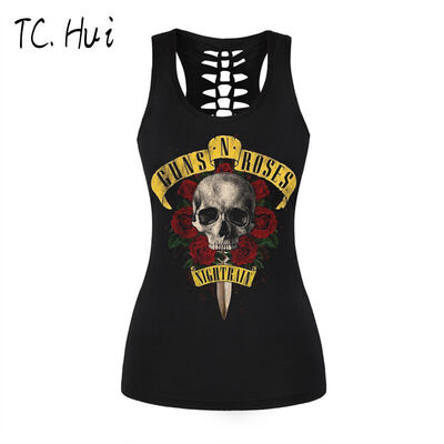 

2018 New Fashion Print Women 3D Vest Top Camisole Tank Womens Skull Womens Tank Tops
