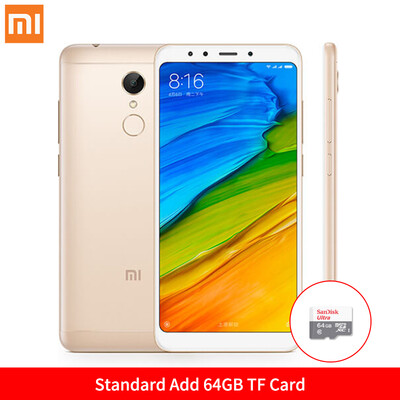 

Глобальная Версия Xiaomi Redmi 5 2GB 16GB 5.7 Inch полный Дисплей Snapdragon 450 Octa Core 12.0 MP камера 3300mAh металлический ко