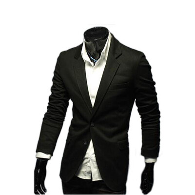 

Zogaa New Men's Suit Slim Many Pocket