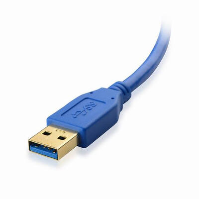 

Huayuan суперускориться USB 3.0 тип мужчин и женщин, расширения кабеля в синий 3 фута