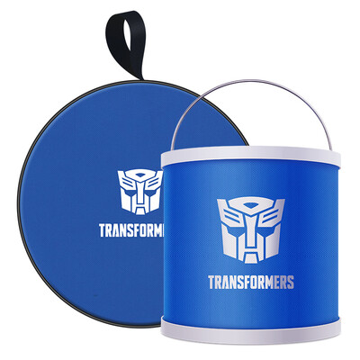 

TRANSFORMERS Car wash bucket Oxford folding bucket 9 liters with zipper bag