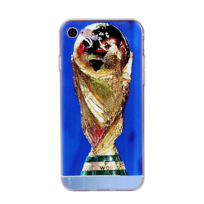

2018 Россия Кубок мира трофей чехол для Apple IPhone 7 8 плюс силиконовый Мягкий ТПУ Тонкий телефон чехол для iphone 5 5S 6s 6 X
