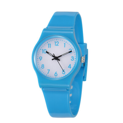 

Simple children quartz watchrubber strap