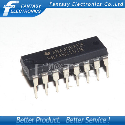 

10PCS SN74HC157N DIP16 SN74HC157 DIP 74HC157N 74HC157 new and original IC free shipping