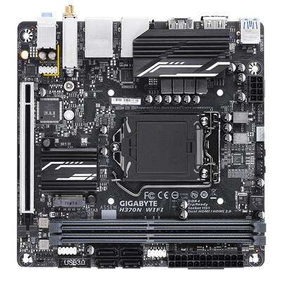 

GIGABYTE H370N WIFI "Eat chicken" ITX motherboard Intel H370LGA 1151