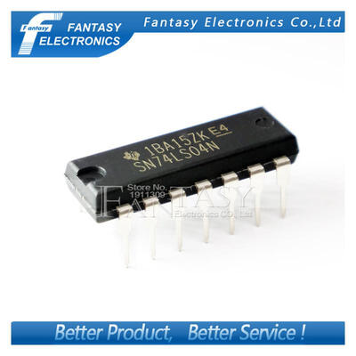 

10PCS SN74LS04N DIP14 SN74LS04 DIP 74LS04N 74LS04 new and original IC free shipping