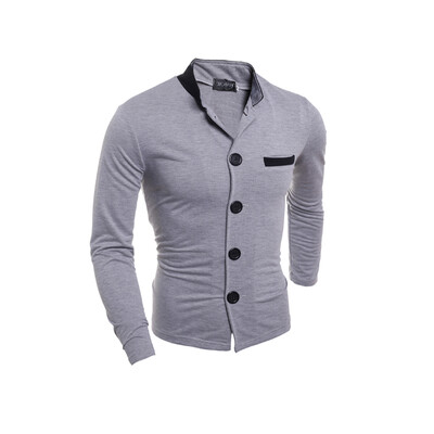 

Zogaa New Men' Suit Color Matching Korean