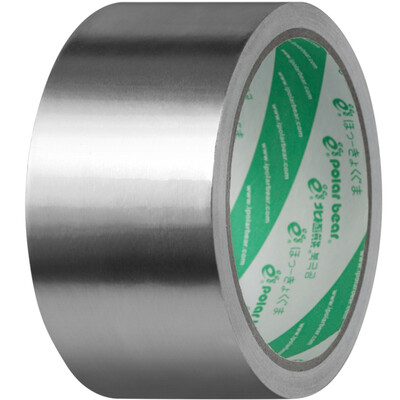 

Polar bear AL-501 thick aluminum foil tape 48mm * 10y (9.1 meters) 1 package high temperature anti-interference