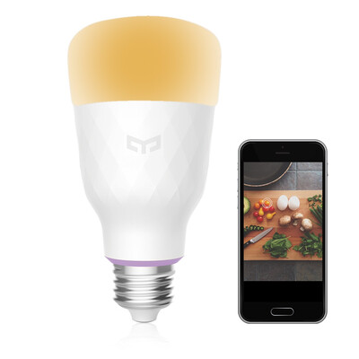 

YLDP06YL 10W RGB E27 Беспроводное управление WiFi Интеллектуальная лампочка