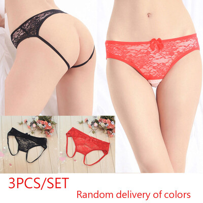 

Women Lace Sexy Panties Briefs Underwear Thong Sexy Lingerie Intimates Panties For Lady