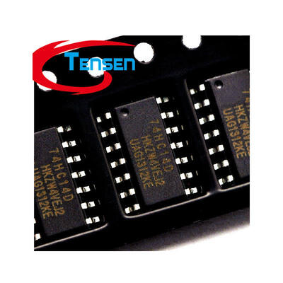 

50PcsLot 74HC14D 74HC14 SN74HC14D Hex Inverter with Schmitt Trigger SOP-14 74 Logic IC