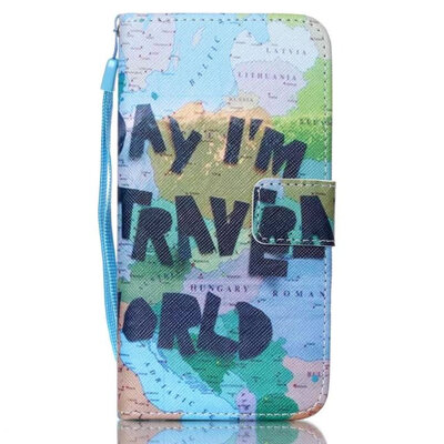 

мити деловой стиль черный слим флип - пу - кожаная сумка для Samsung Galaxy S6 края g9250 держатель карты бумажник, телефон покрытия S6 край