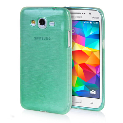 

MOONCASE Soft Flexible Silicone Gel TPU Skin Shell Back Case Cover for Samsung Galaxy Grand Prime G530H Azure