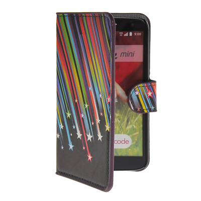 

MOONCASE Meteor style Leather Side Flip Wallet Card Slot Stand Pouch чехол для LG G2 Mini