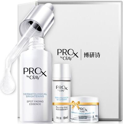 

Olay Olay Skincare Set Bo Yan pox Prox яркое лицо 3 комплекта косметического набора (Essence 40ml + cream + toner) маленькая бутылочная лампа белого цвета
