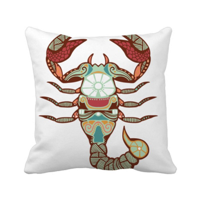 

Scorpio Constellation Zodiac Symbol Square Throw Pillow Insert Cushion Cover Home Sofa Decor Gift