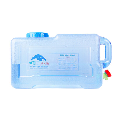 

ZHENZHU Outdoor self-driving water storage bucket Kettle drinking pure water bucket PC food grade mineral water bucket plastic water storage tank 12L ZZST-55 self-driving equipment