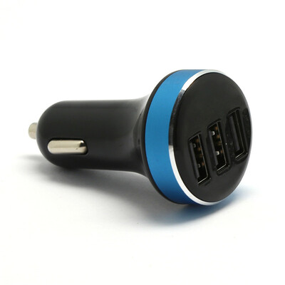 

Car Charger 3 USB For Driving Recorder Speaker Mobile Phone GOS Digital Products Bluetooth Handsfree Smart Splitter