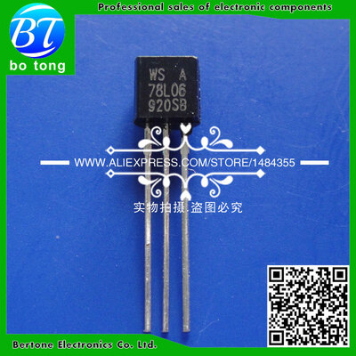 

500PCS Free shipping WSA78L06 78L06 TO-92 100% new & original
