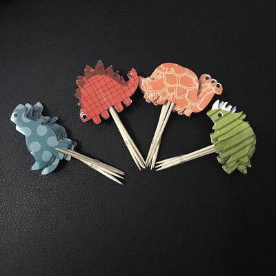 

FANLUS Cake Toppers Cupcake Picks Dinosaur Cupcake Toppers Dinosaur Food Toppers Fruit Toppers for Decoration