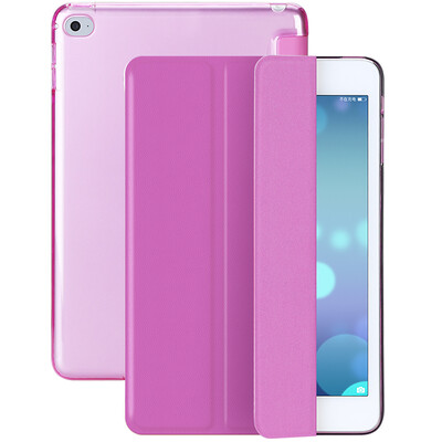 

BIAZE Apple iPad Mini4 Case Case Lightweight Dropped Intelligent Sleep Sleeve Leather Set Youth Series PB09-Violet