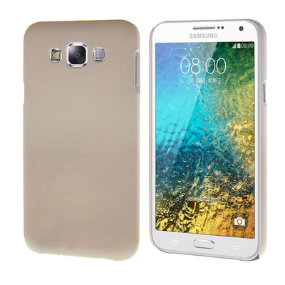 

MOONCASE Жесткий Прорезиненные Резина Оболочка Вернуться Защитная крышка чехол для Samsung Galaxy E7 белый