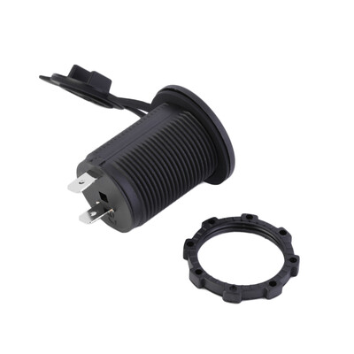 

12-24 автомобильного прикуривателя + Dual USB зарядное устройство + 2port 60см провода