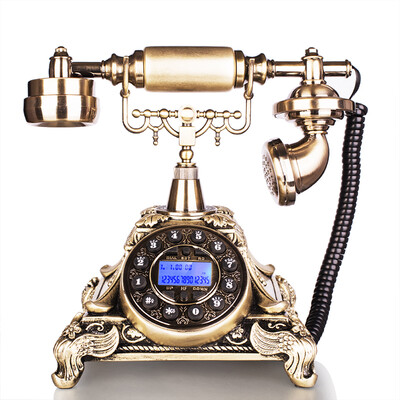 

Eager (жажда) F015 / Ocean Star Antique Phone Retro Fixed Base Machine Континентальный телефон Green Bronze Advanced