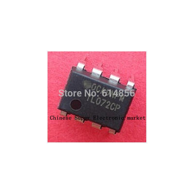

100PCS TL072 TL072CP IC OP AMP DUAL JFET LOW NOISE DIP-8