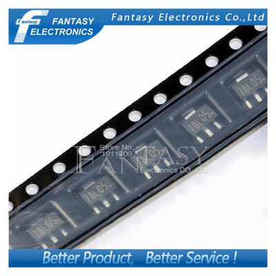 

50PCS 78L05 SOT89 SOT SMD Triode new&original free shipping