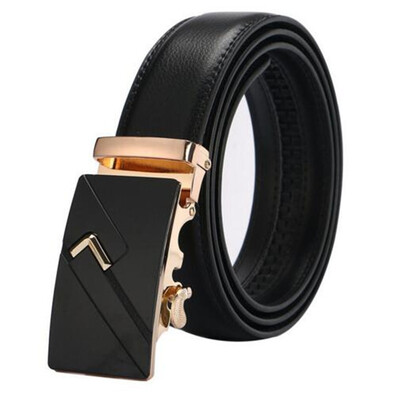 

2017 Модные кожаные ремешки мужские автоматические пряжки ремни аутентичные пояса тенденции мужские ремни ceinture, cinto masculino