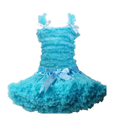 

Buenos Ninos Girls Pure Chiffon Dance Pettiskirt Tutu Set 11 Colors
