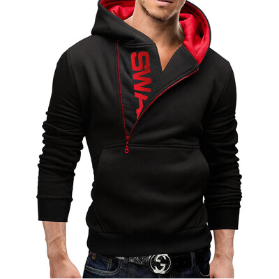 

Stylish Mens Slim Warm Hooded Sweatshirt Zipper Coat Jacket Outwear Sweater