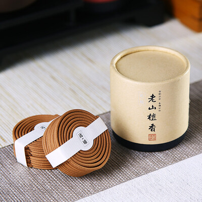 

Dapu dapu Laoshan sandalwood incense 2 hours 40 pieces of natural incense old indoor deodorant incense aromatherapy supplies