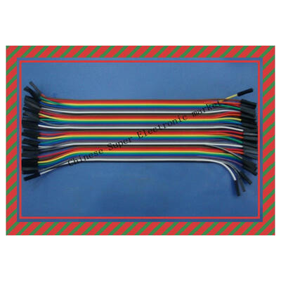 

10x40pcs DuPont Wire Cable Line 1P-1P Connector 20cm