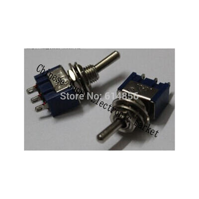 

10PCS 3PIN SPDT Mini Toggle Switch ONON