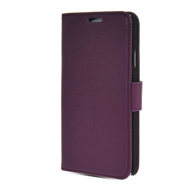 

MOONCASE High quality Leather Side Flip Card Slot Pouch Stand Shell Back ЧЕХОЛ ДЛЯ Samsung Galaxy Note 3 Neo N7505 Purple