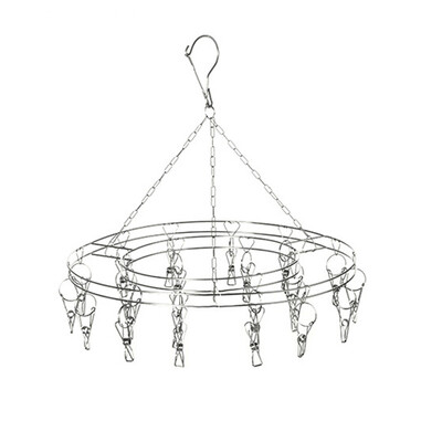 

[Jingdong supermarket] Lizhi long drying rack 20 folder stainless steel drying rack
