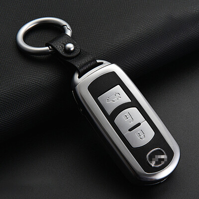 

Huazha Mazda key package CX-5 Artez CX-4 Angke Saila Rui wing star car special key shell buckle set moonlight silver - local gold gift box