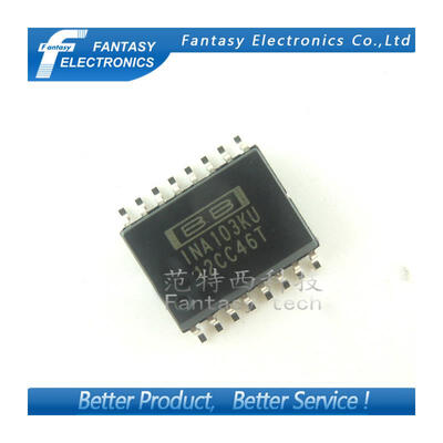 

2PCS INA103KU SOP16 INA103 SOP SMD new and original IC free shipping
