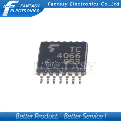 

100PCS TC4066BFT TSSOP14 TC4066BF TSSOP TC4066 SMD new&original IC free shipping