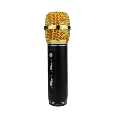 

OWN B12 mobile phone microphone mobile computer karaoke live anchor called wheat microphone microphone black