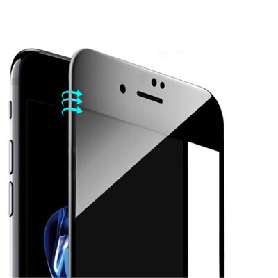 

Smorss [3D] Apple, полноэкранное анти-голубая стала пленкой 7 покрывая полный экран 3D iPhone7 стал мягким углеродного волокно стороны пленки защитной пленки HD телефона черного