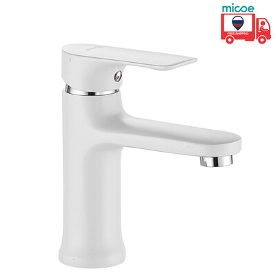 

Micoe Корабли из России 2018 Новая современная ванная комната кран Single-ручка одно отверстие бассейна кран горячей и холодной кр